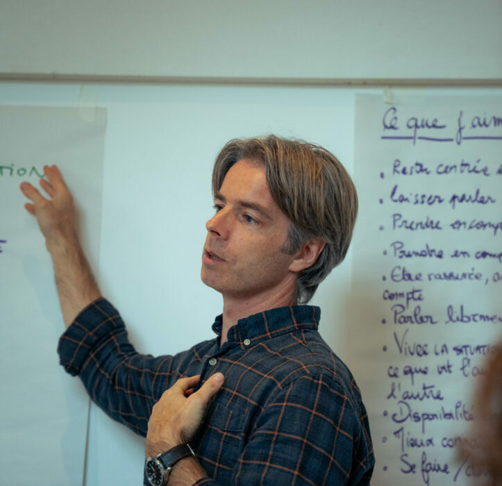 Fabrice Gand, médiateur familial et CNV